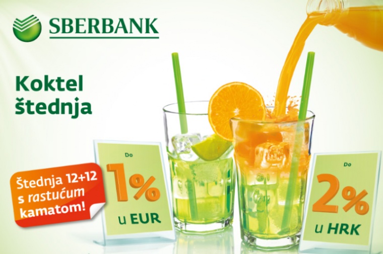 Koktel štednja za Sberbank d.d.