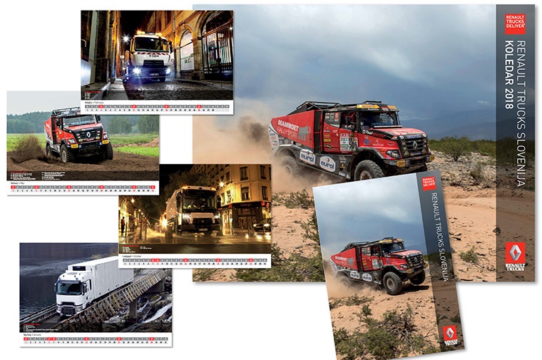 Kalendar i rokovnik za Renault Trucks